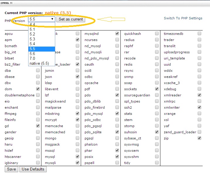 Lankanhost PHP selctor