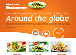 Restaurant Website Samples